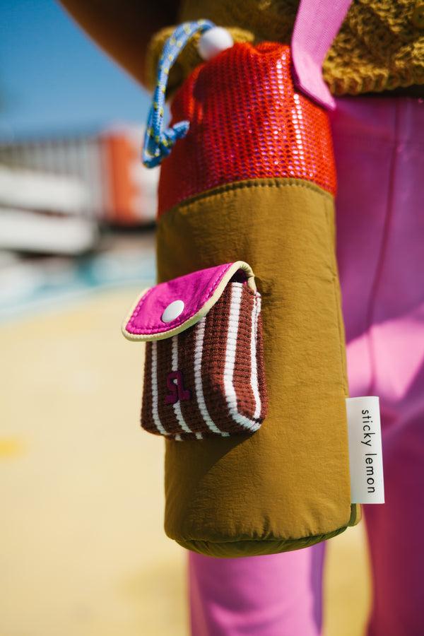 Sticky Lemon Bottle Bag | Better Together | Medal Brass