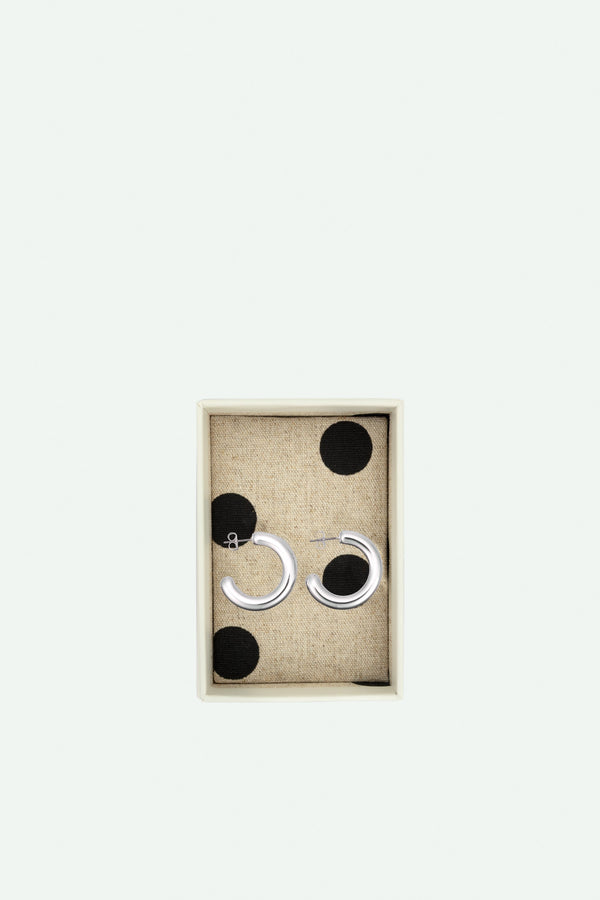 sticky lemon earrings | club chic | cerchio | sparkling silver