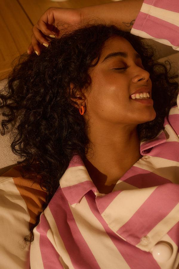 Sticky Lemon Earrings | Raggio Di Sole | Arancia Orange