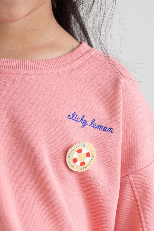 Sticky Lemon Enamel Pin | The Sticky Explorers Society