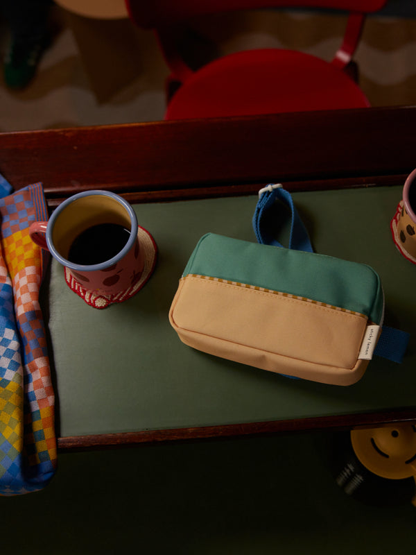 Sticky Lemon Fanny Pack | Colourblocking | Aquatic Green + Sandy Yellow