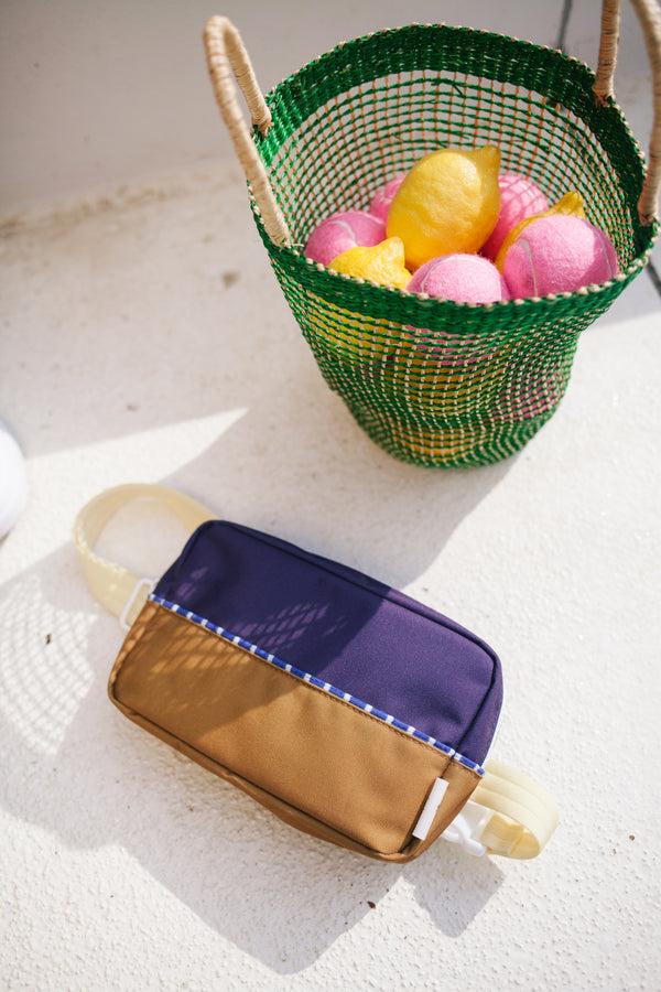 sticky lemon fanny pack large | better together | skate ramp + golden cup