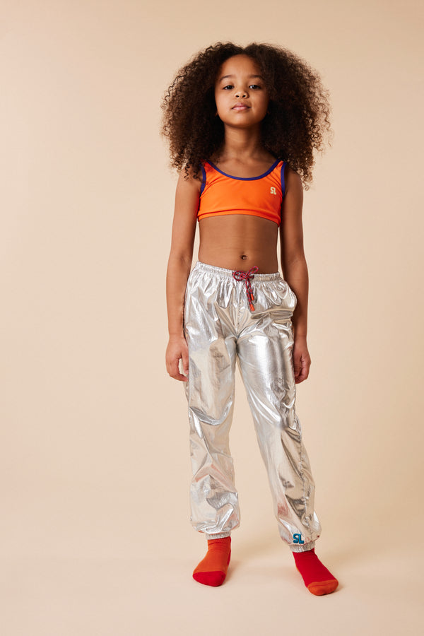 Sticky Lemon Joggers | Better Together | Metallic Silver