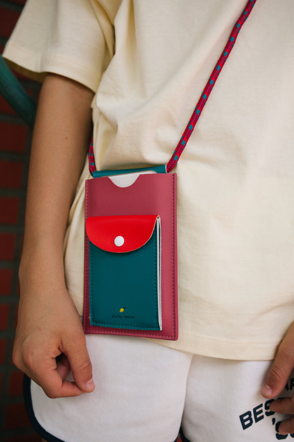 Sticky Lemon Phone Pouch | Better Together | Athletics Track