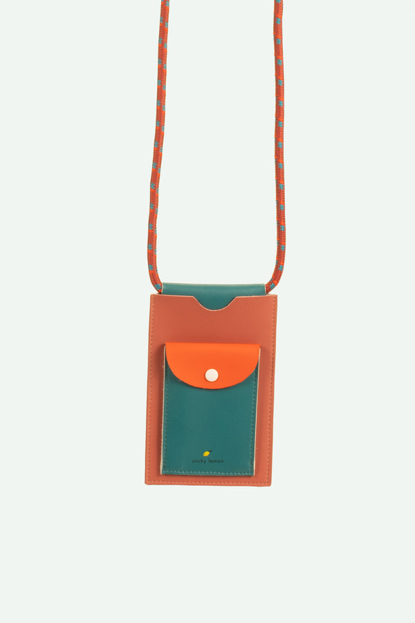 Sticky Lemon Phone Pouch | Better Together | Athletics Track