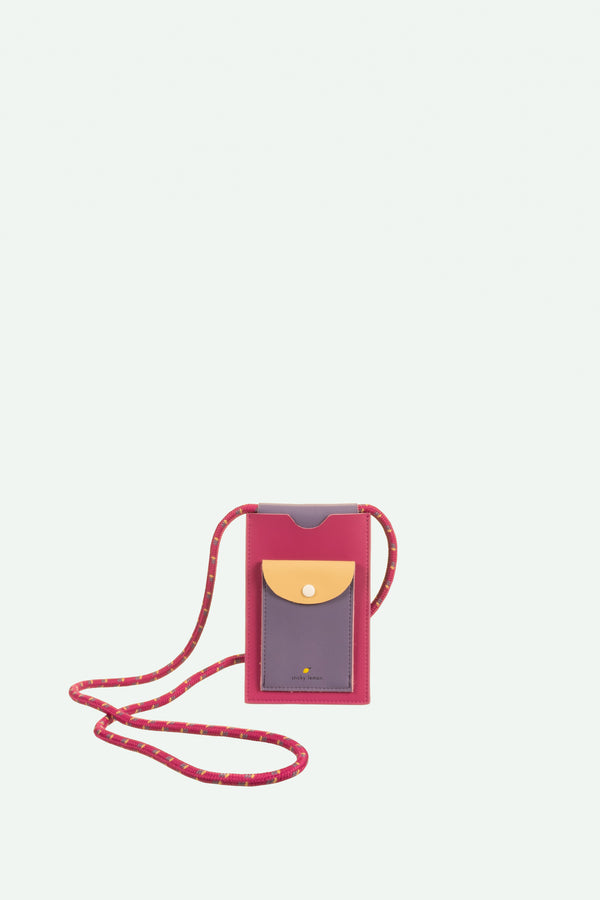 sticky lemon phone pouch | better together | gymnastic pink