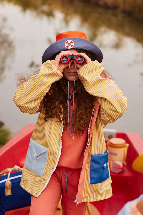 Sticky Lemon Rain Hat | Lifebuoy | Blue Whale + Lifebuoy Orange