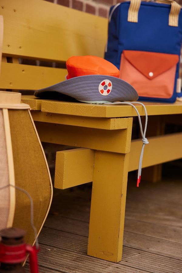 Sticky Lemon Rain Hat | Lifebuoy | Blue Whale + Lifebuoy Orange