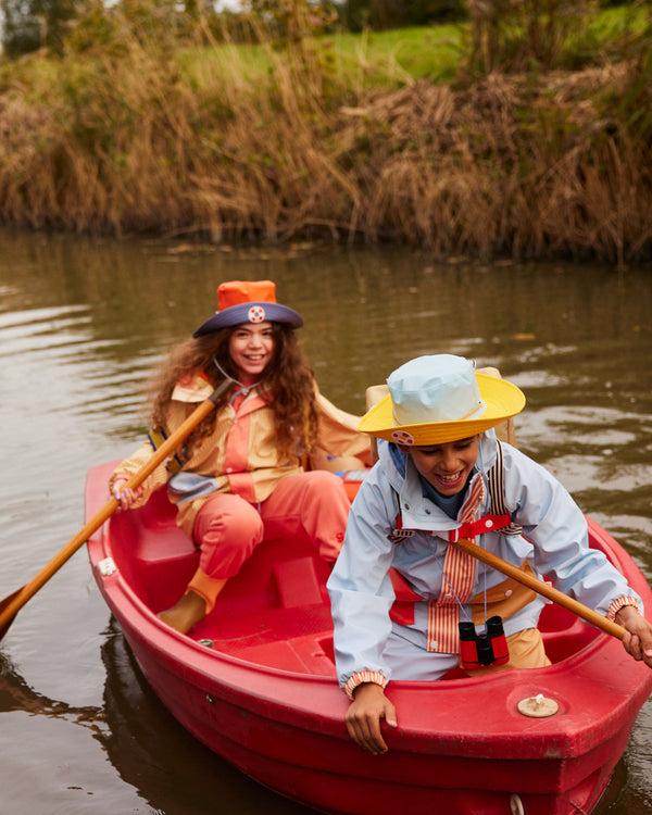 Sticky Lemon Rain Hat | Lifebuoy | Zissou Blue + Submarine Yellow