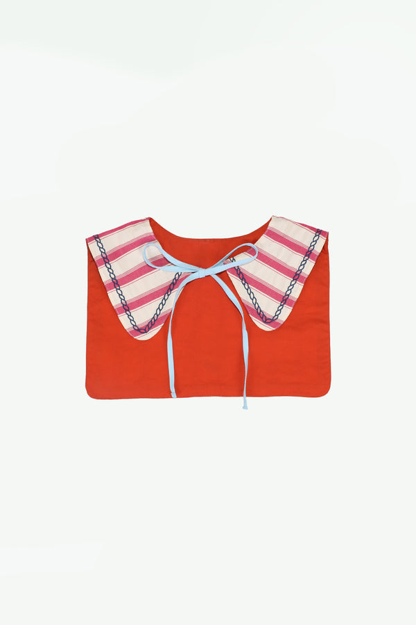 sticky lemon sailor collar | pyjama stripes | eleanor pink