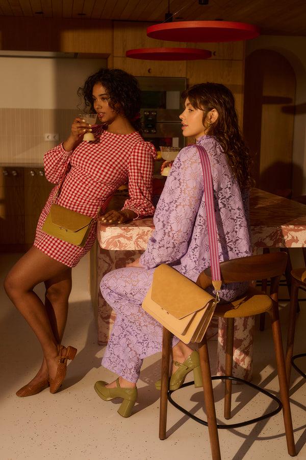 Sticky Lemon Satchel | Il Sole | Ton Sur Ton | Affogato Beige