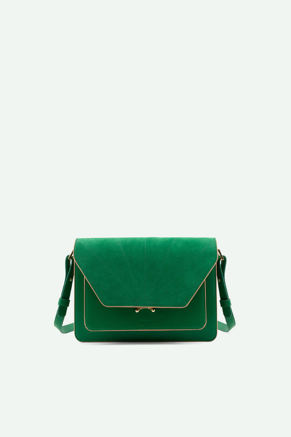 sticky lemon satchel | la promenade | ton sur ton | paris green
