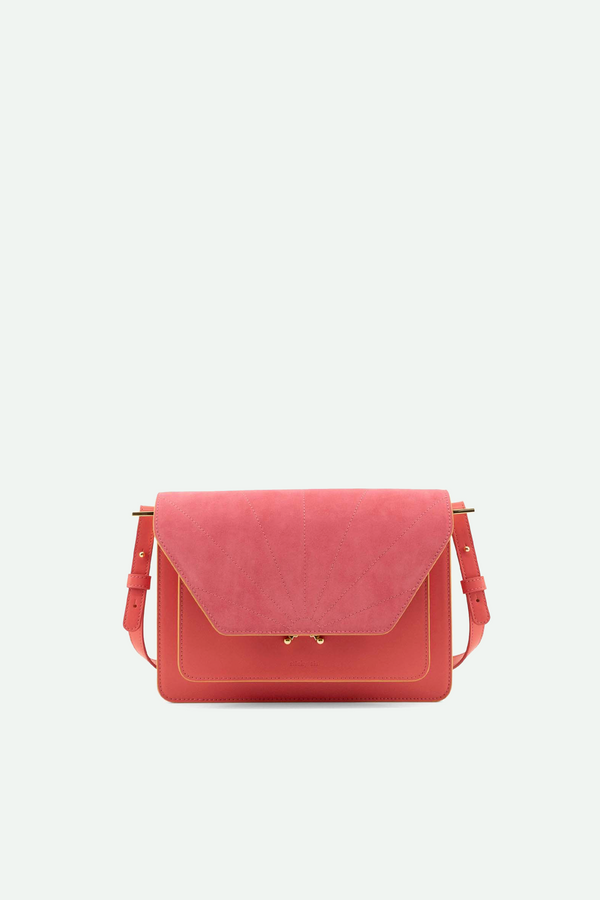 sticky lemon satchel | la promenade | ton sur ton | tulip pink