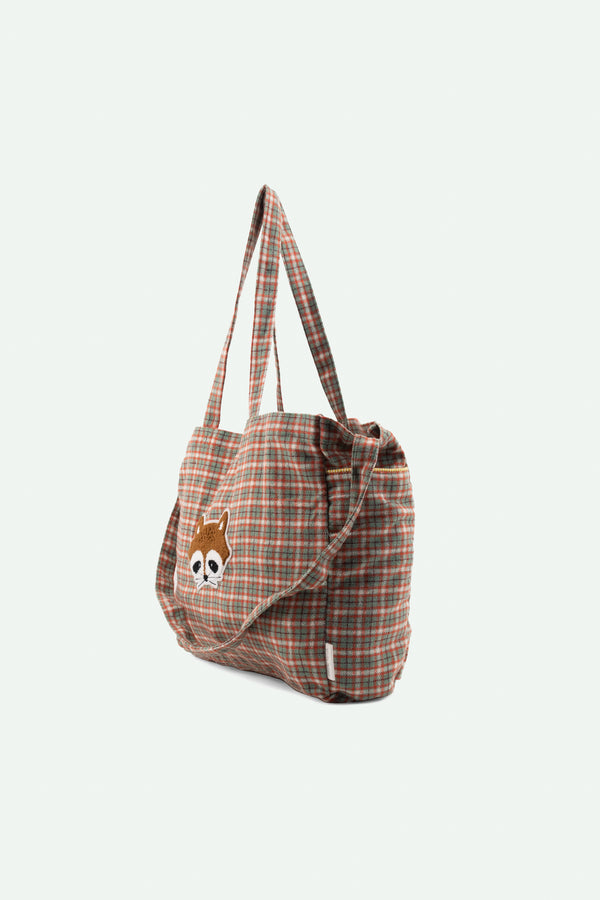 Sticky Lemon Shopper | Adventure Collection | Tartan Map Green