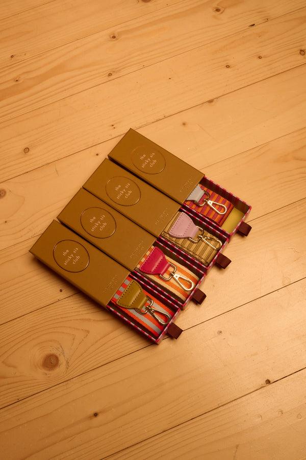 Sticky Lemon Shoulder Strap | Il Sole | Arancia Orange + Positano Purple