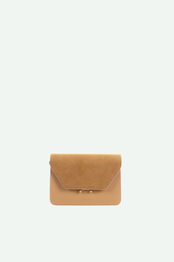 sticky lemon shoulderbag | il sole | ton sur ton | affogato beige