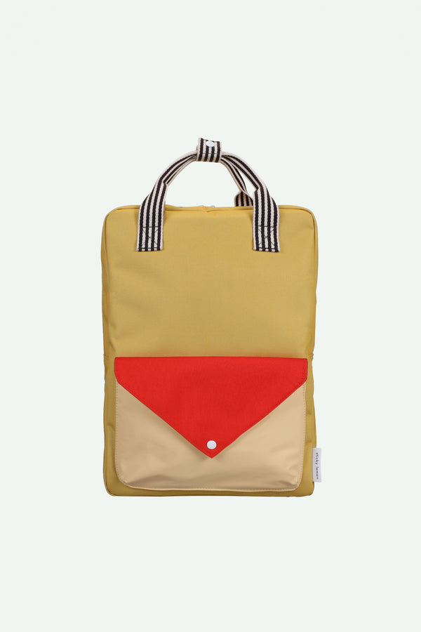sticky lemon backpack large | envelope | reed green