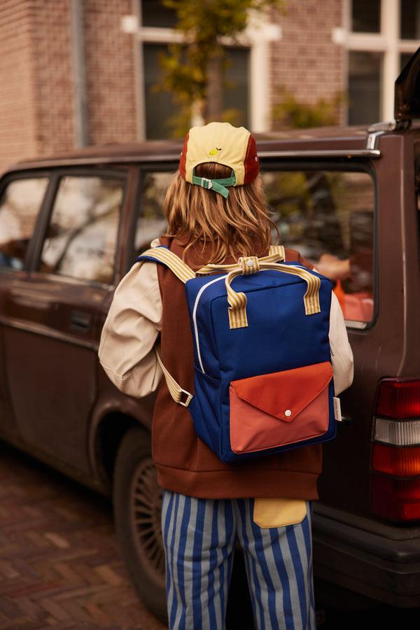 Sticky Lemon Backpack Medium | Envelope | Ned Blue