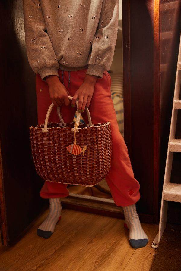 Sticky Lemon Basket Bag | Fish