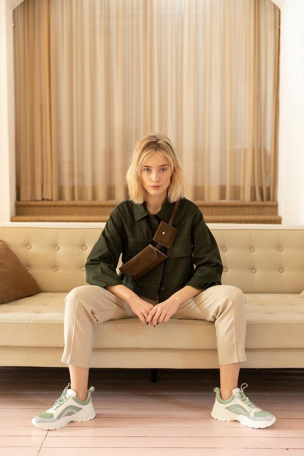 Sticky Lemon Belt Bag | Ton Sur Ton | Olive Green