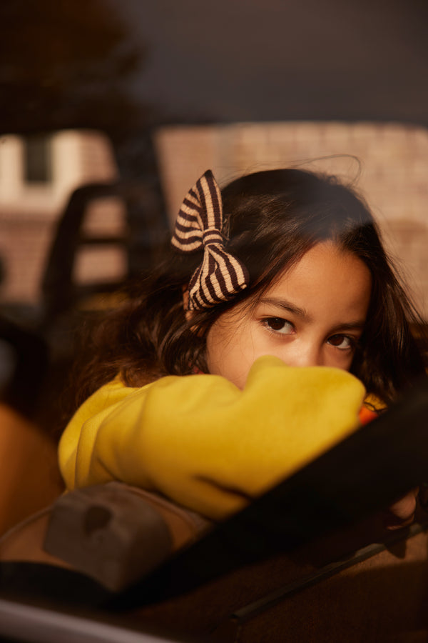 Sticky Lemon Bow | Jetty Brown