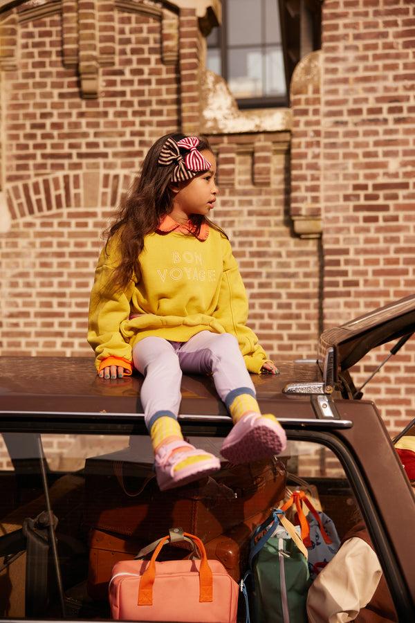 Sticky Lemon Bow | Seaweed Yellow