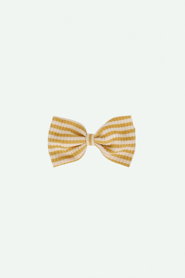 sticky lemon bow | seaweed yellow