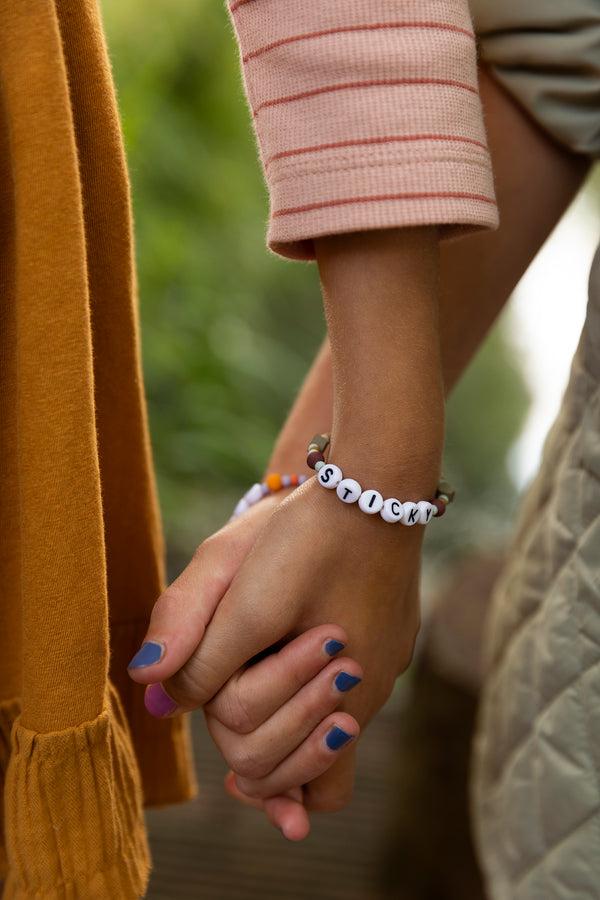 Sticky Lemon Bracelet | Sticky | Leaf Green + Pool Green