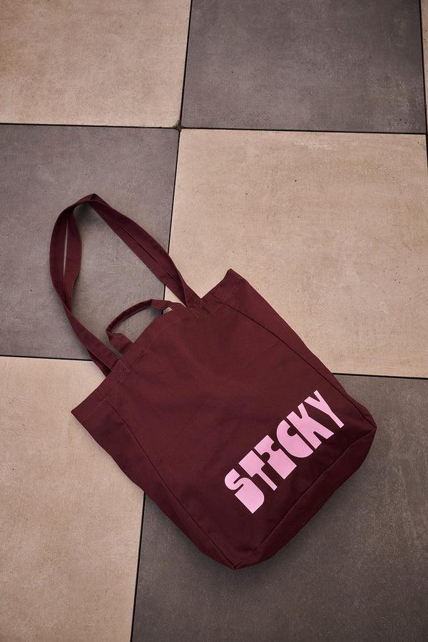 Sticky Lemon Canvas Shopper | Fig + Bubblegum