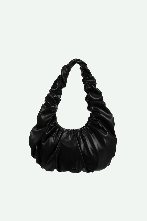 sticky lemon croissant hand bag | club chic | black