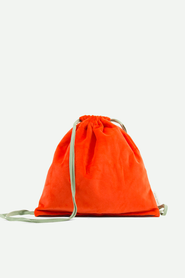 sticky lemon drawstring bag teddy | sporty red