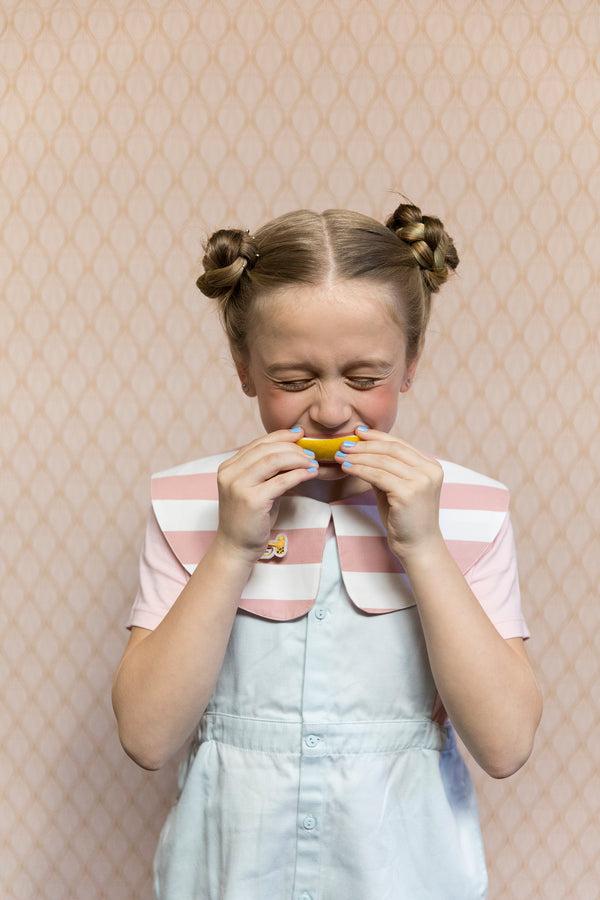 Sticky Lemon Embroidered Pin | Trumpet