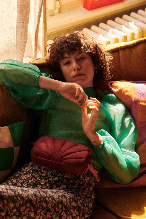 Sticky Lemon Fanny Bag | Padded | Vin Rouge