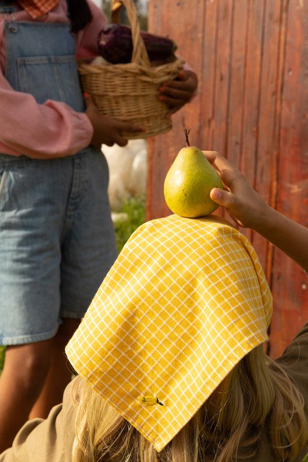 Sticky Lemon Hairscarf | Farmhouse | Lemon Season