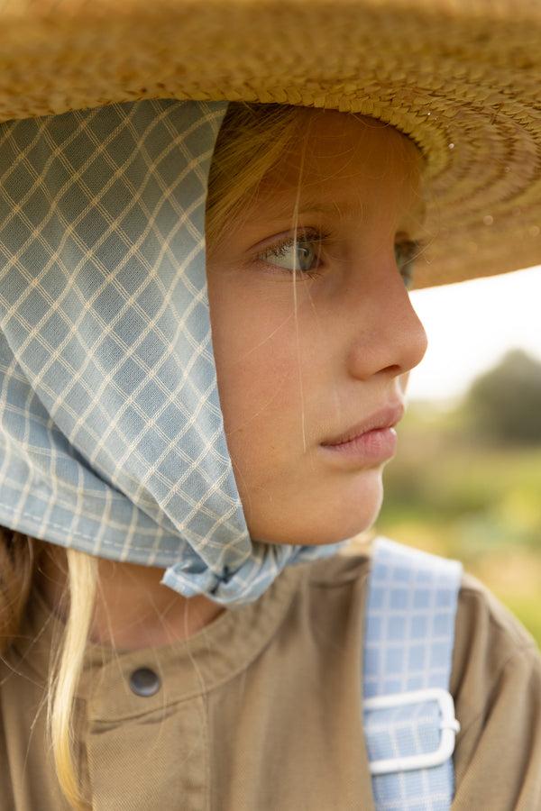 Sticky Lemon Hairscarf | Farmhouse | Morning Fog