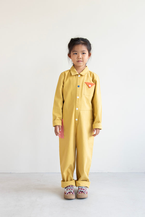 Sticky Lemon Jumpsuit | Reed Green