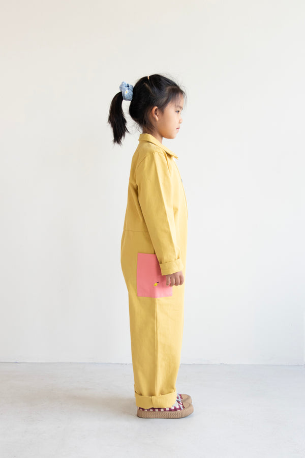 Sticky Lemon Jumpsuit | Reed Green