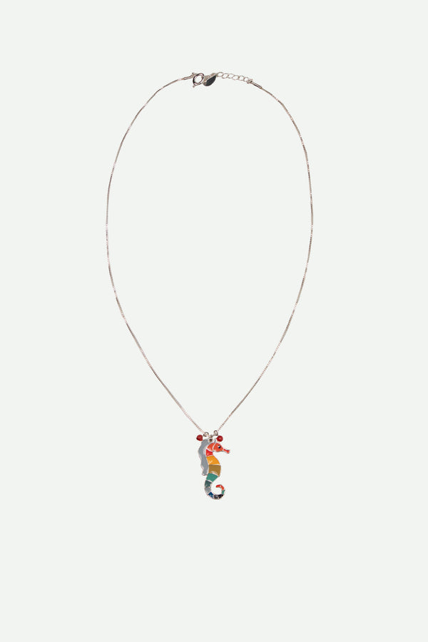 sticky lemon necklace | seahorse