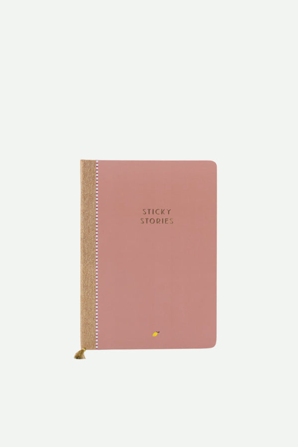 sticky lemon notebook | sticky stories