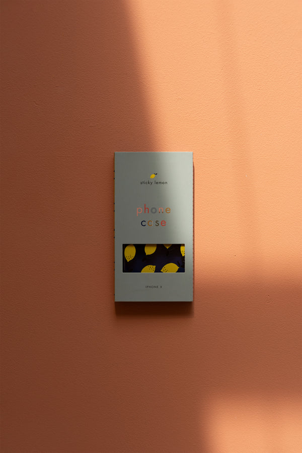 Sticky Lemon Phone Case | Lemons