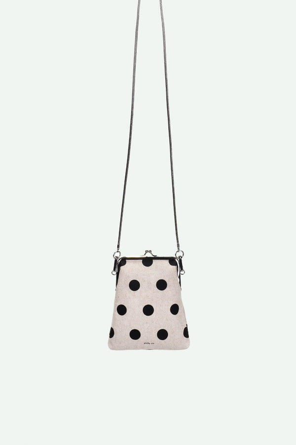 sticky lemon phone wallet | club chic | dots