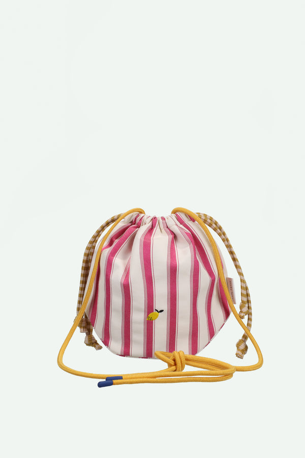 sticky lemon pouch bag | eleanor pink