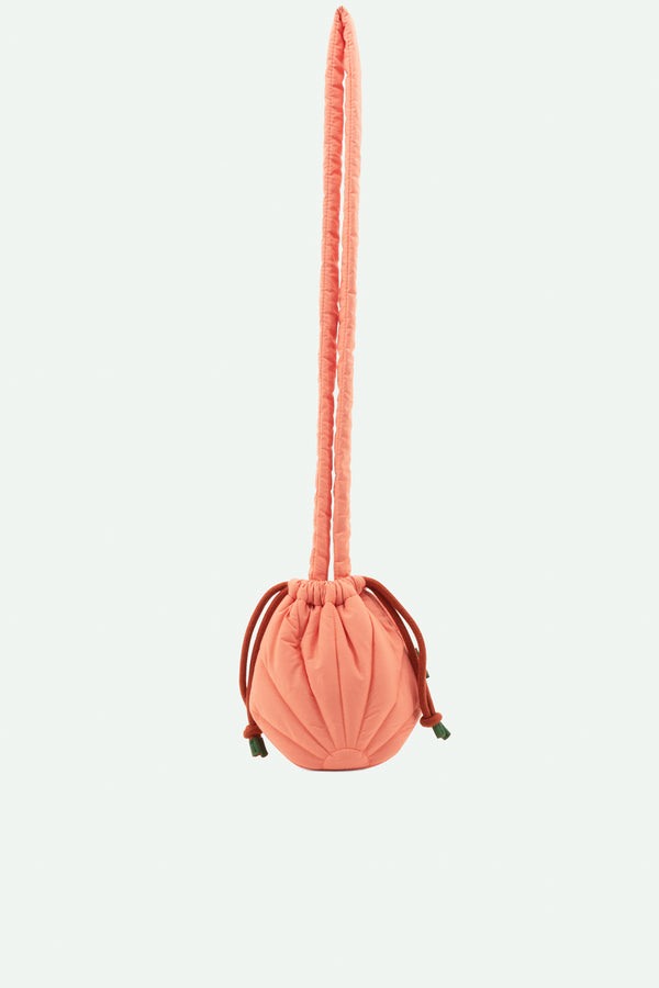 sticky lemon pouch bag | padded | french pink