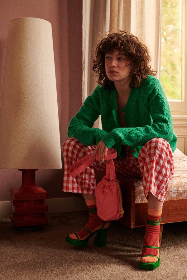 Sticky Lemon Pouch Bag | Padded | Tulip Pink