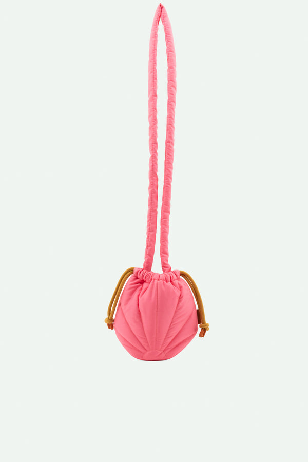 sticky lemon pouch bag | padded | tulip pink