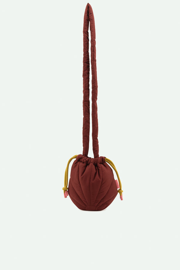 sticky lemon pouch bag | padded | vin rouge