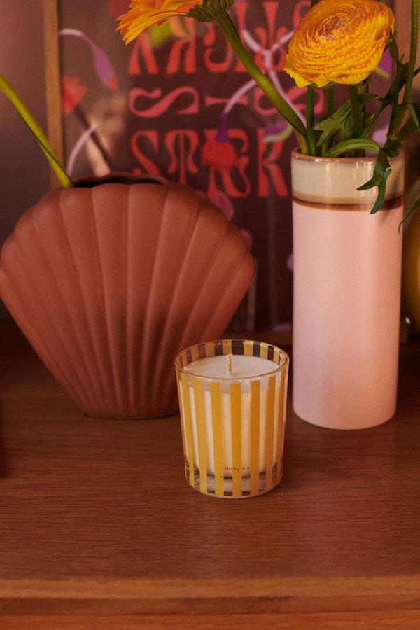 Sticky Lemon Scented Candle | Agar Wood