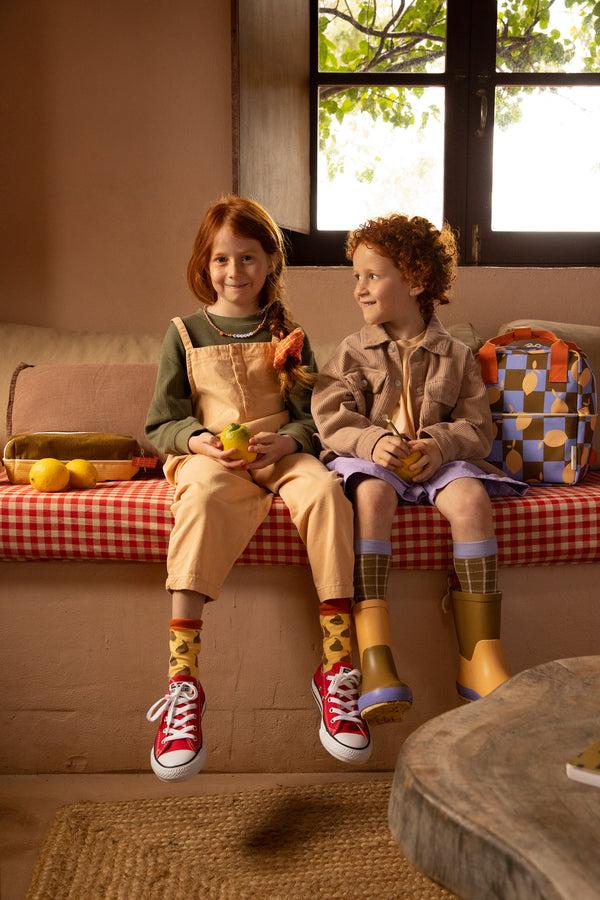 Sticky Lemon Scrunchie | Farmhouse | Carrot Orange