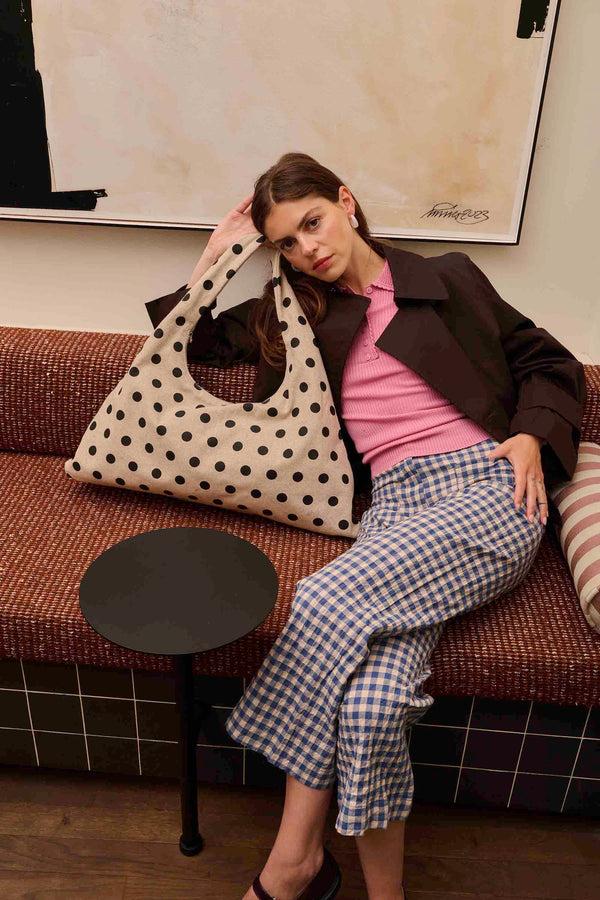 Sticky Lemon Shopper | Club Chic | Dots