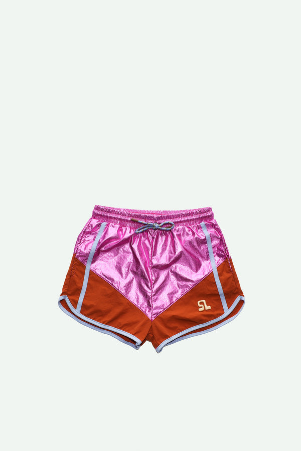 sticky lemon shorts | better together | glossy magenta